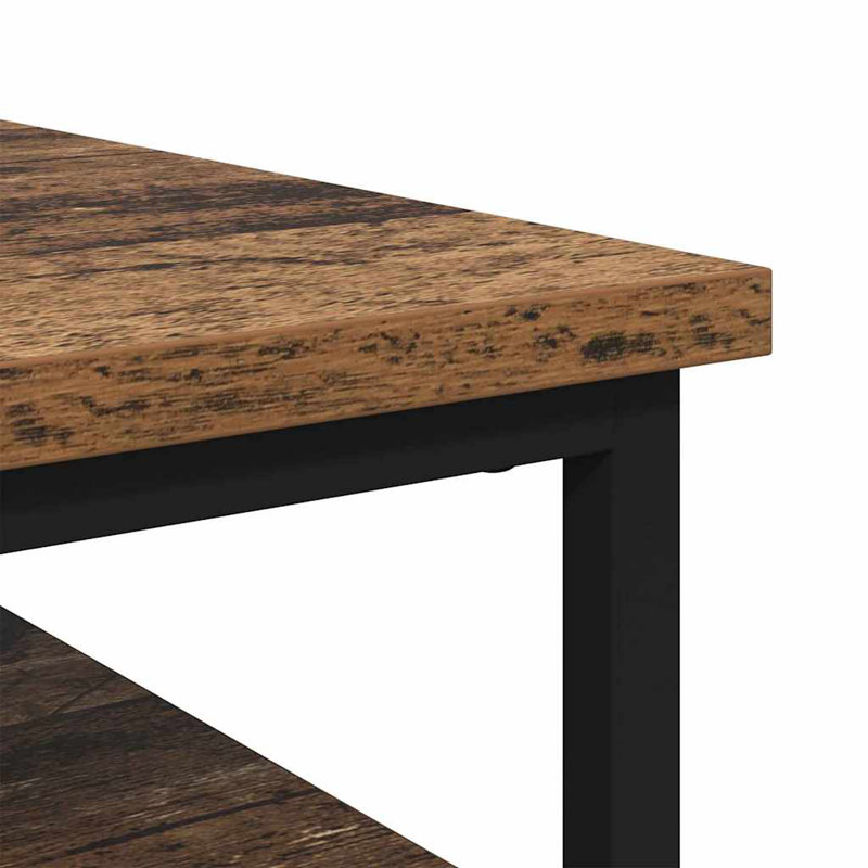 40cm W Manufactured Wood Bedside Table, Old Wood