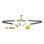 Fire Pit Gas Burner High Capacity Complete 3/4"  Liquid Propane Connection Kit