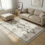Tapis à motif géométrique marocain beige Thambiah-1950429731