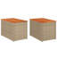 Oikos Solid Wood Side Table Set