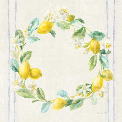 Floursack Lemons V bleu marine