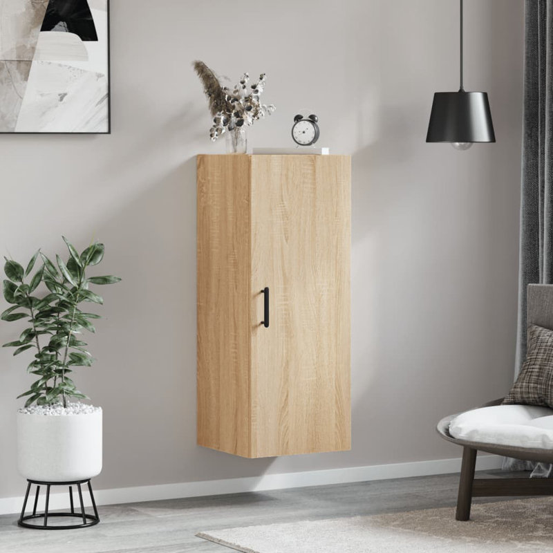 Mayowa Wall Mounted Cabinet 34,5x34x90 cm, Sonoma Oak