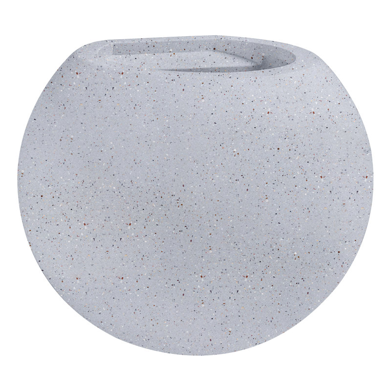 Barview Flush Mounted Wall Light, Stone Grey