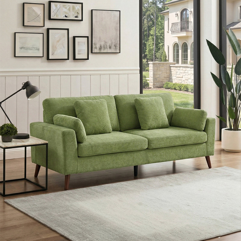 2 Seater Sofa, Green