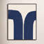 Abstract In Blue And White 1 Print by Eleni Psyllaki For Paradissi Digital Art-1231894289-1232920966