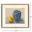 Citron chinoiserie, art encadré