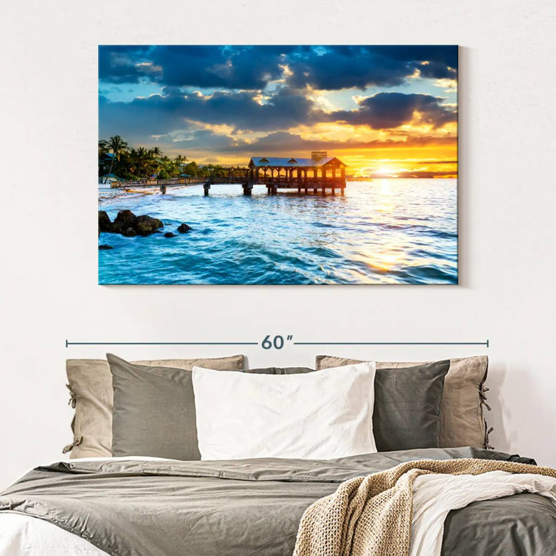 Key West Beach Gazebo, 34" H x 51" W