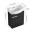 Meuble-lavabo à fermeture en douceur avec lavabo, 16 pouces pour petite salle de bain-106459480