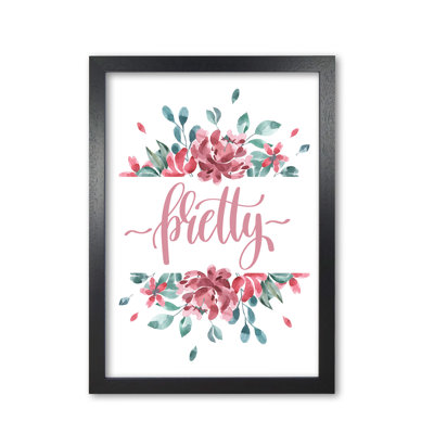 Pretty Pink Floral - Print