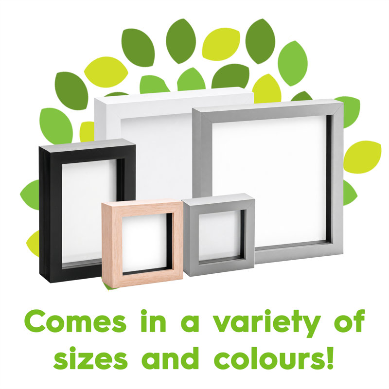 Plastic Box Frame in Grey