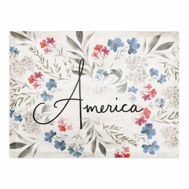Napperon Floral America