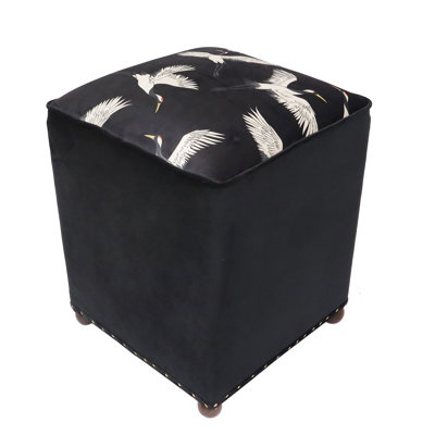 Koralie Velvet Pouf