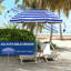 Parasol de plage portatif Outsunny-1869462687