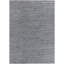 Tapis noir en coton tissé à plat à la main Hareesh-81288894