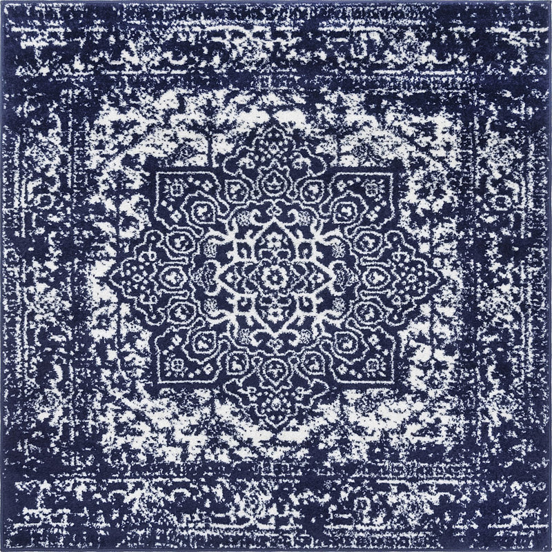 Endesha Oriental Indoor Rug, Square 5'