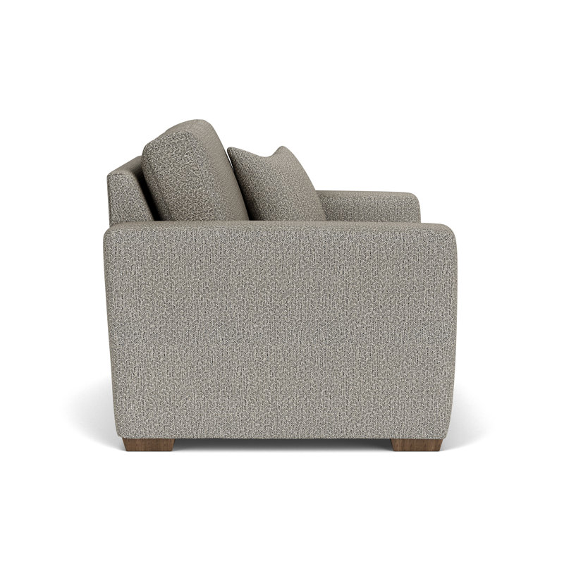Fauteuil et demi de 51 po de largeur, Polypropylène / oléfine gris foncé