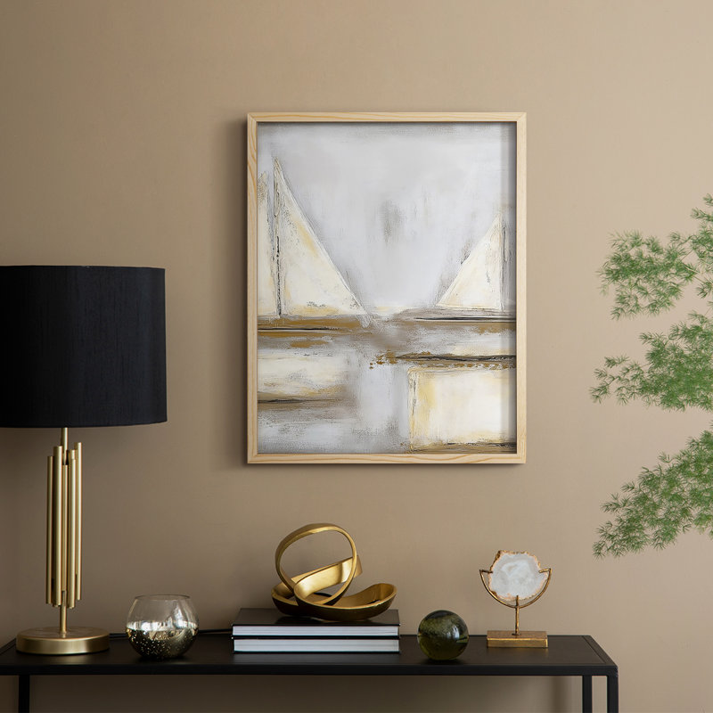 NAUTICAL Series CLXVI, reproduction encadrée - bois massif, H 15 po x l 12 po