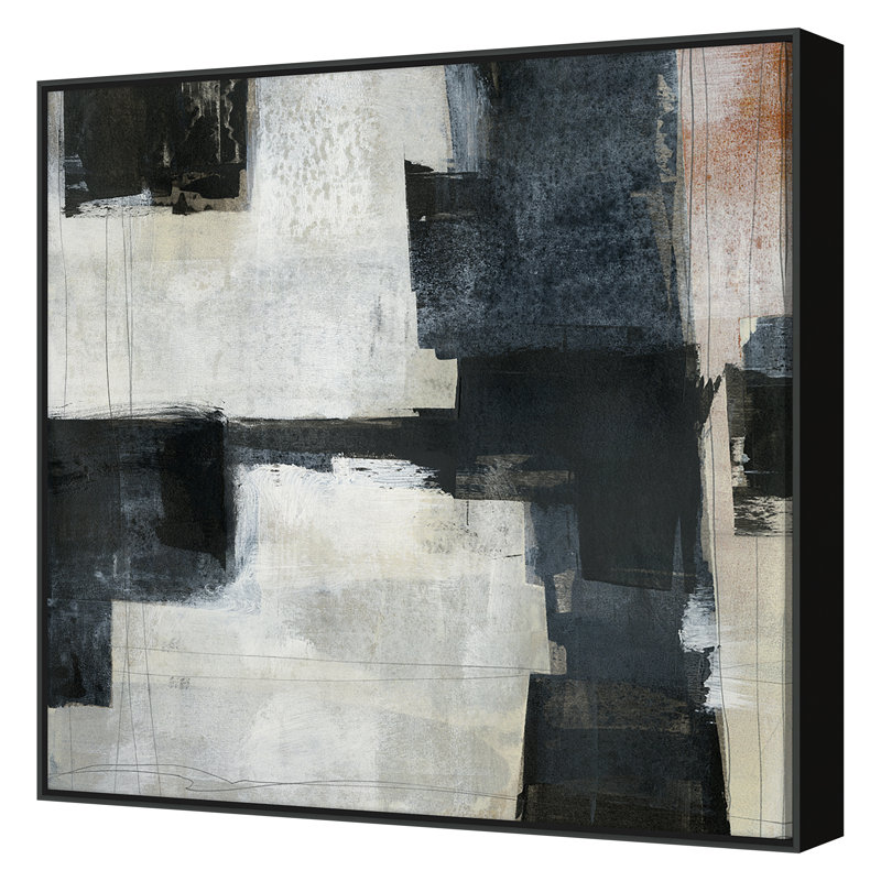 Meditations 3 Print by Maeve Harris, Black, 36" H x 36" W x 2.63" D