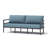 Morelia 4-Piece Sunbrella® Outdoor Patio Seating Set - Canvas Denim-123295524