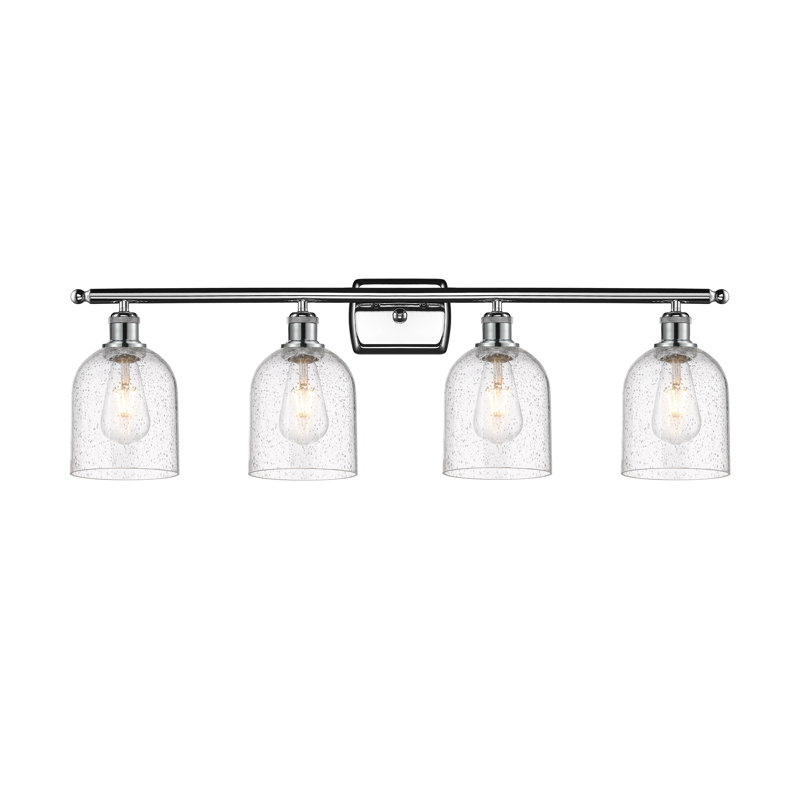 Anacaren 4 - Light Dimmable Vanity Light, Polished Chrome, Seedy