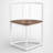 7 - Piece Dining Set, Space-Saving Compact Design, Contemporary Modern, Dining Room