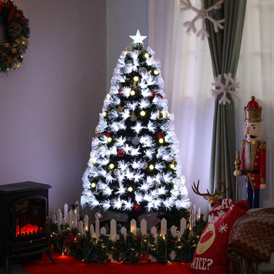 Durham Lighted Artificial Fir Christmas Tree