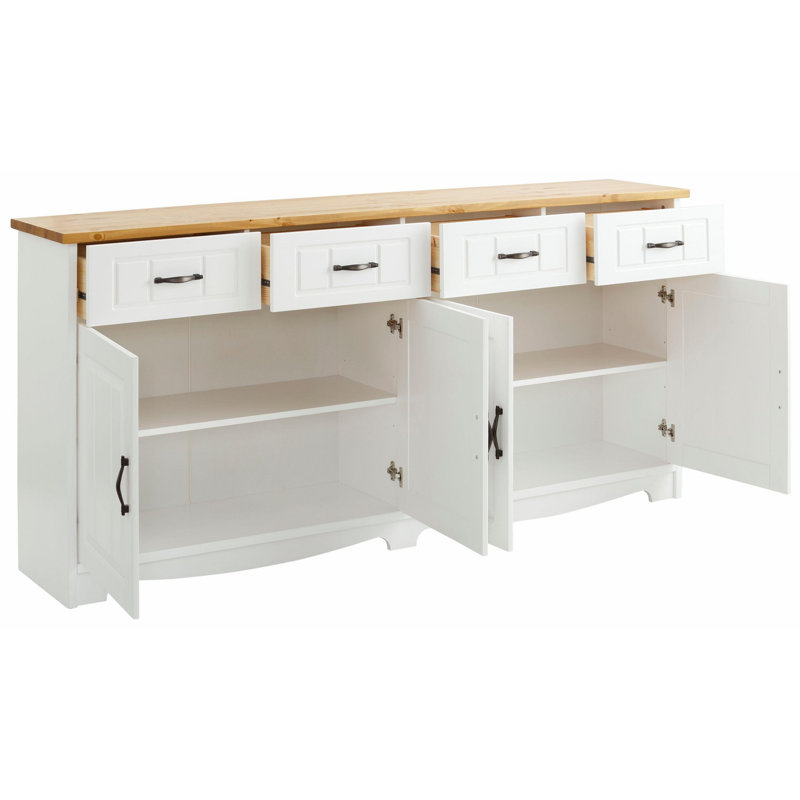 Manvel 194cm Sideboard, White 