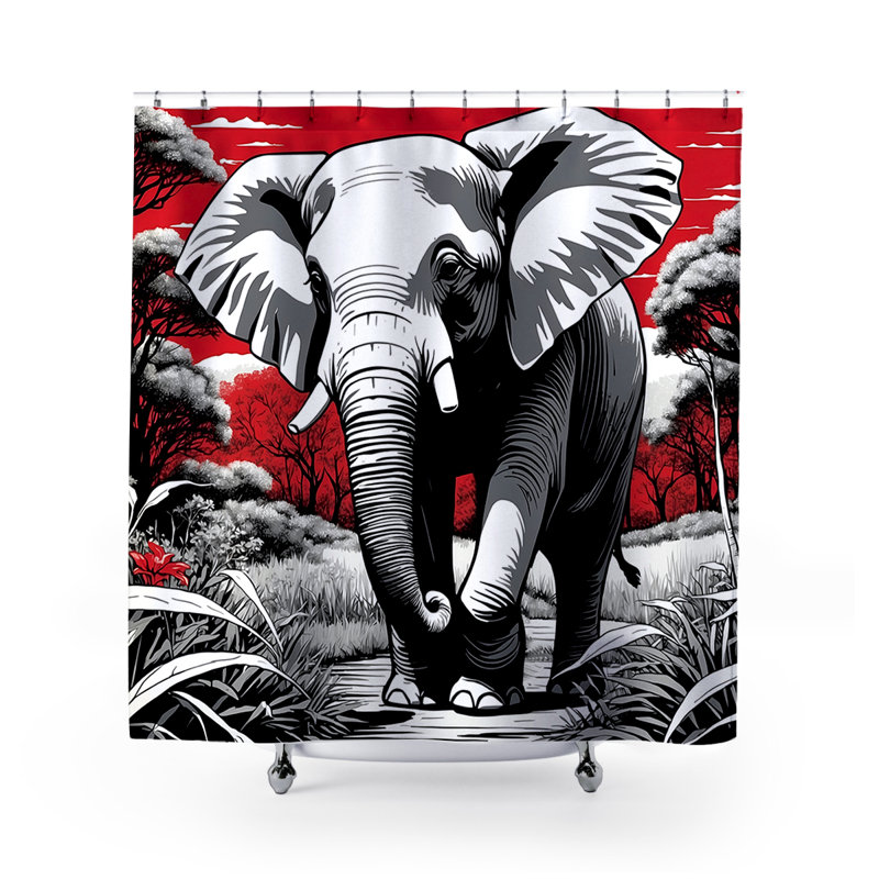 Rideau de douche Regim Elephant
