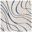 Tapis crème / bleu Ashal-20505016