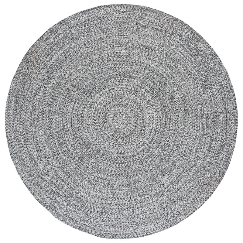 Tapis en coton tissé à la main Paulina, Rond 8 pi