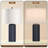 23" Modern Decorative Ceramic Table Lamp with Textured Finish and Linen Shade Perfect for Bedroom, Living Room or Nightstand-520236968