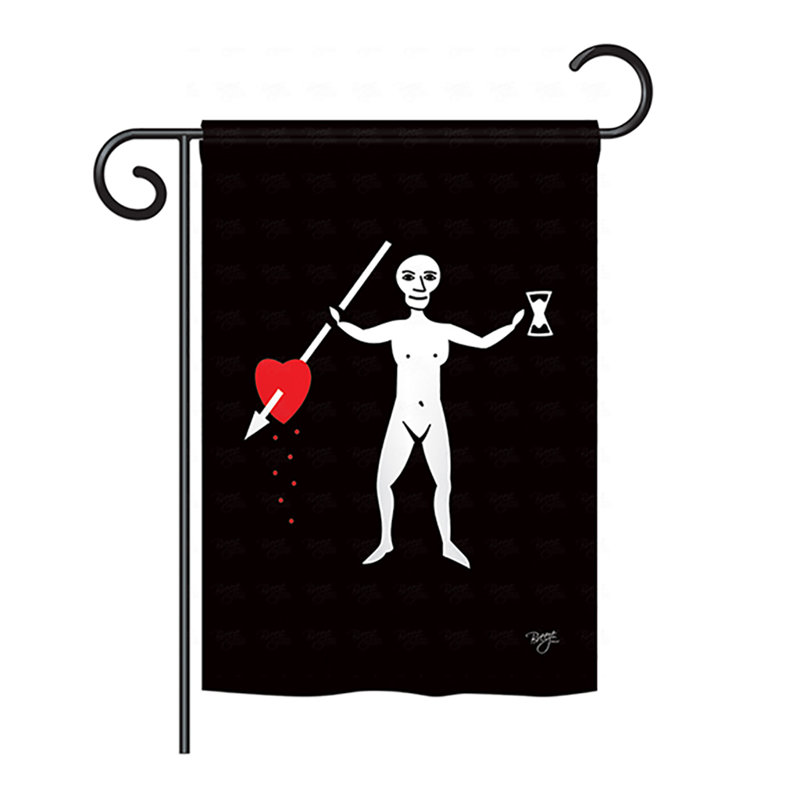 Double Sided 40 in. H x 28 in. W Polyester Garden flag, 40" H x 28" W