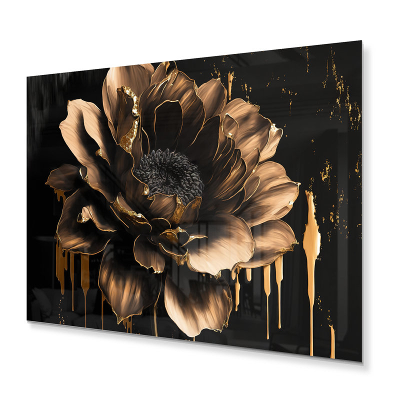 Décoration murale Dahlia, H 16 po x l 32 po