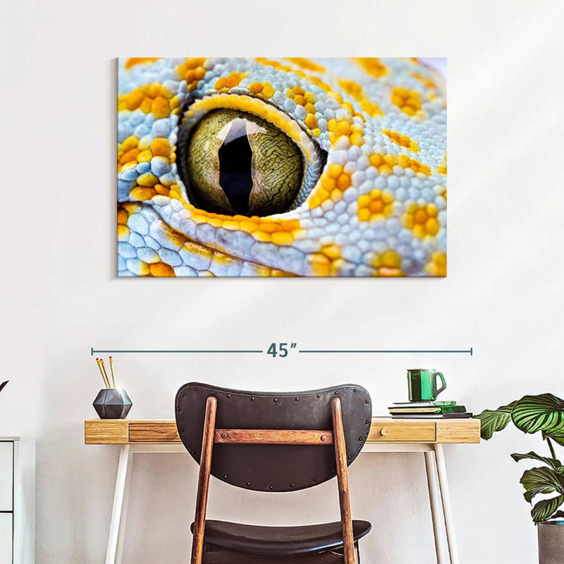 Brampt Gecko Eye, 26" H x 39" W