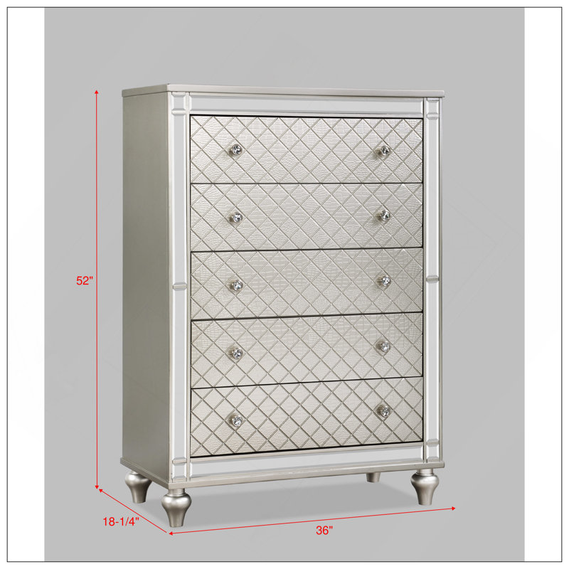 Cristian - Commode - Champagne, Beige