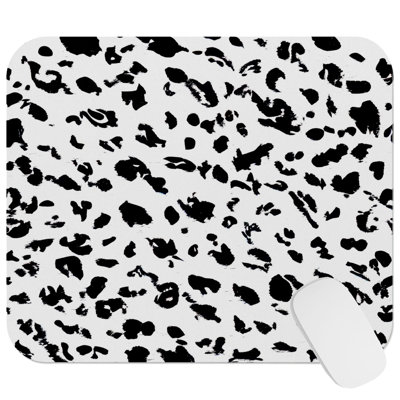 Animals Wild West Animal Print Pattern Southwestern Gaming Cute Office Laptop Desk Pad Gift Mat Square Rectangle Non-Slip Mousepad
