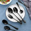 Stainless Steel Serving Utensils Set 7-Piece Hostess Flatware Includes Salad Spoon, Fork, Knife - Dishwasher Safe, Rust Resistant, Elegant Tableware For Entertaining-1248577069