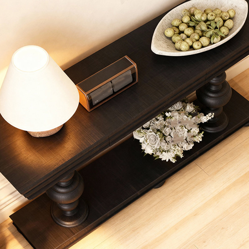 Console American Vintage, H 32,5 po x l 70,9 po x P 14 po