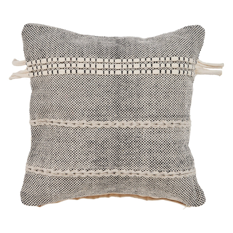 Housse et insert de coussin carré 100% coton 
