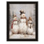 Impression de décoration murale des Fêtes: trois, bois multicolore et papier, 18 x 14 x 1 pouces, élément de chambre à coucher ravissant