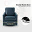 Fauteuil demi-tonneau pivotant de 27,8 po Amany-104239589