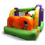 Jeu gonflable course d'obstacles