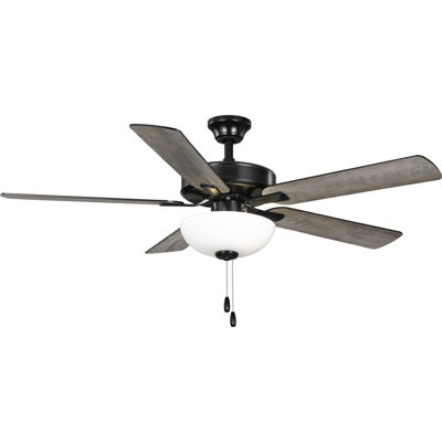 AirPro 52 po Ventilateur de plafond à 5 pales avec moteur AC