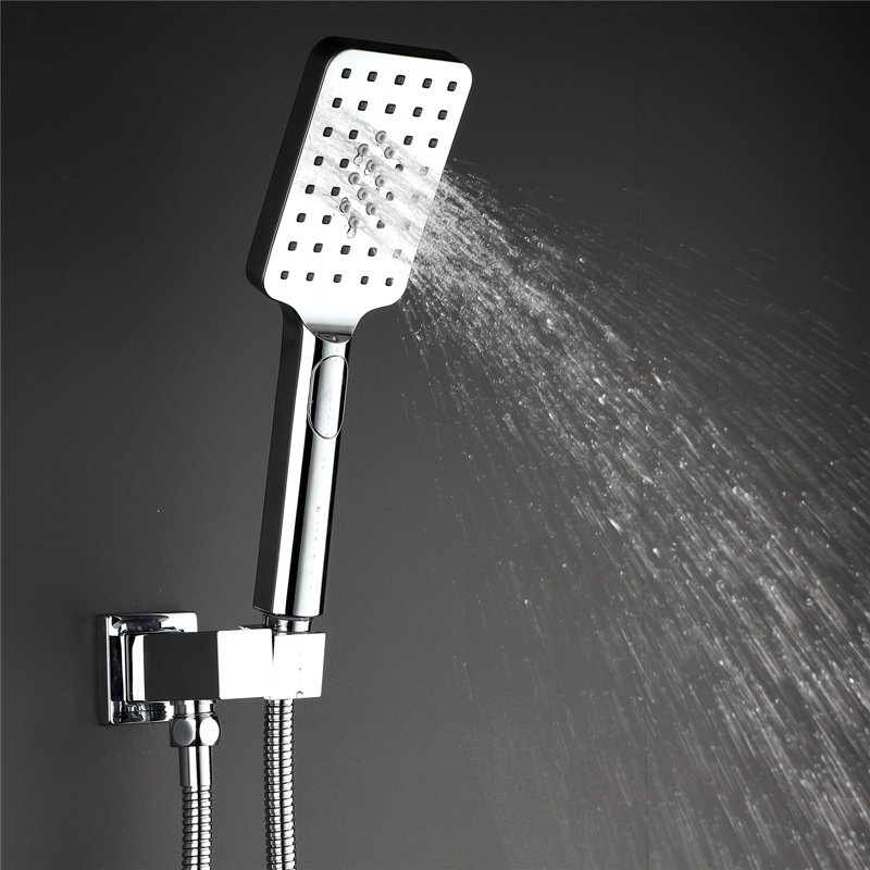 Système de douche complet à pression équilibrée, Chrome