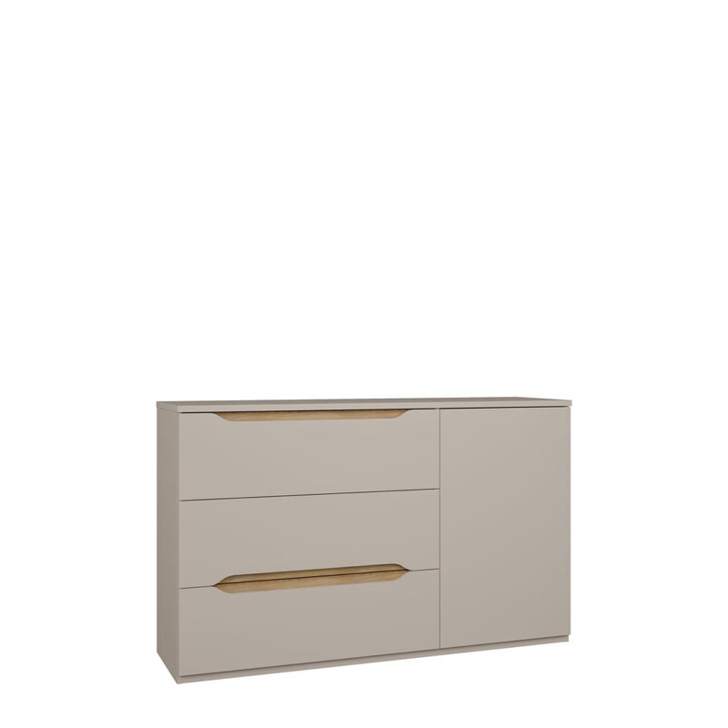 Edwal 150 cm W Chest of 3 Drawers