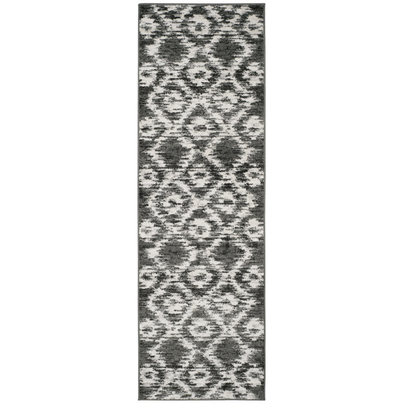 Mckee Geometric Area Rug, Runner 76 x 244 cm