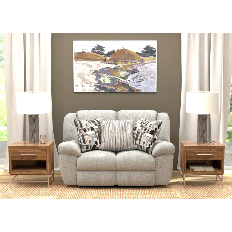 Causeuse inclinable Trifecta, Gris/beige