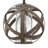 Carson Vintage Iron 1 -Bulb 10" H Outdoor Pendant
