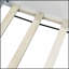 Structure de lit de jour rembourrée avec clôture et escalier, durable et élégante pour les chambres à coucher modernes, assemblage facile et conception confortable-1943671379