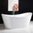 71" x 32" Freestanding Soaking Acrylic Bathtub-100500619-50948205